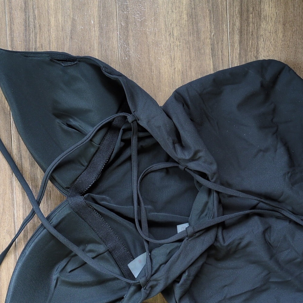 NWT Calia Black Strappy One Piece Swimsuit Size 8 - Picture 6 of 9